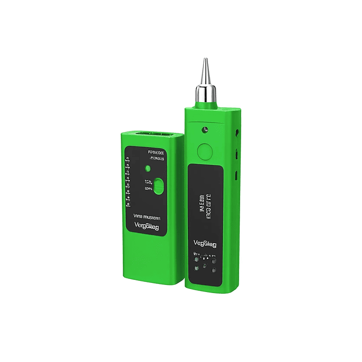 Detector Tester De Cables Rj45/rj11 Con Luz Led Veggieg Localizador de Cables 1