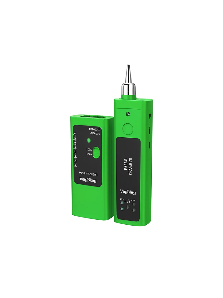 Detector Tester De Cables Rj45/rj11 Con Luz Led Veggieg Localizador de Cables 1