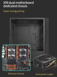 Gabinete Profesional Atx Alto Flujo De Aire Dual Motherboard - Miniatura 3