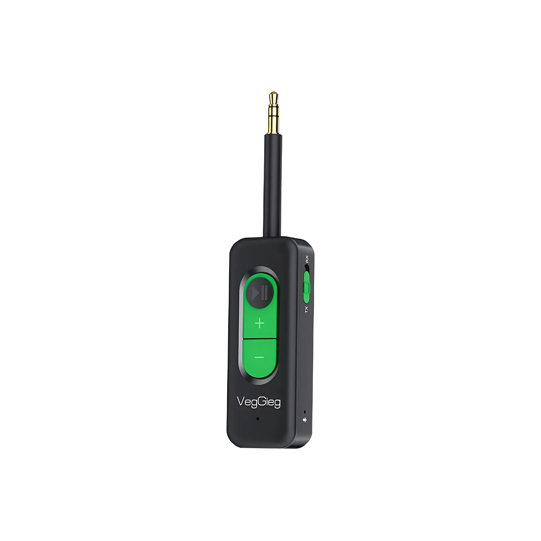 RX Receptor TR Transmisor Bluetooth 5.4 Audio Jack 3.5mm Veggieg 1