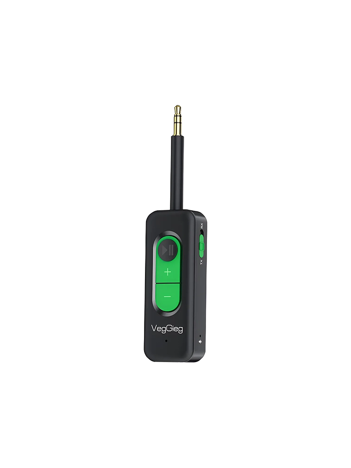 RX Receptor TR Transmisor Bluetooth 5.4 Audio Jack 3.5mm Veggieg 1