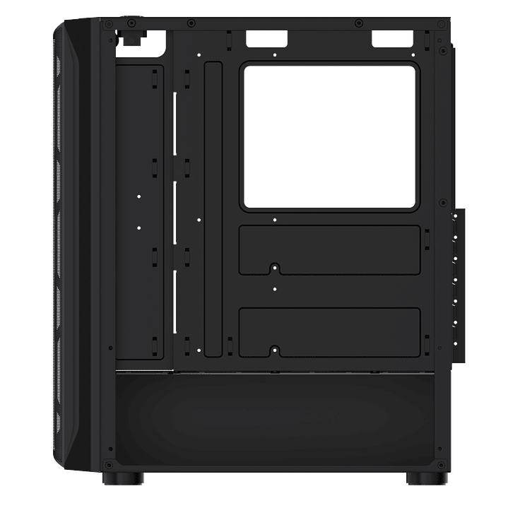 Gabinete Gamer Rgb Atx, Vidrio Templado, Usb 3.0 Max 8 Fans + ventilador de regalo 120 mm 4