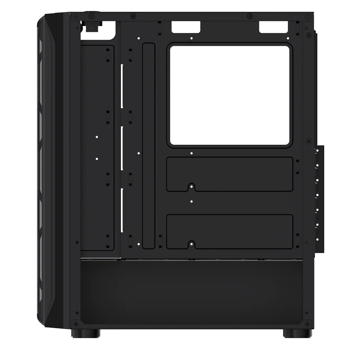 Gabinete Gamer Rgb Atx, Vidrio Templado, Usb 3.0 Max 8 Fans + ventilador de regalo 120 mm 4