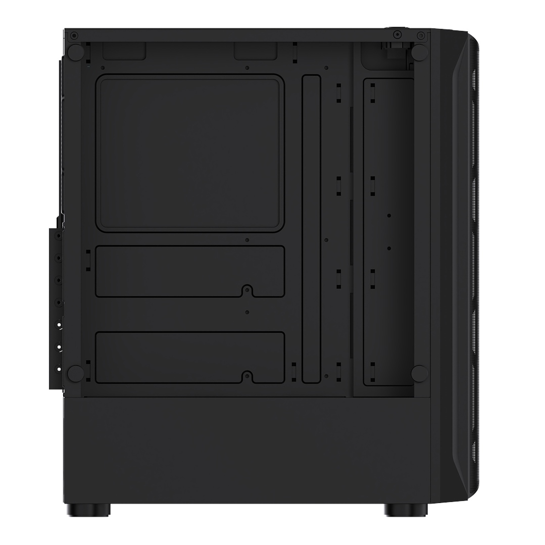 Gabinete Gamer Rgb Atx, Vidrio Templado, Usb 3.0 Max 8 Fans + ventilador de regalo 120 mm 5