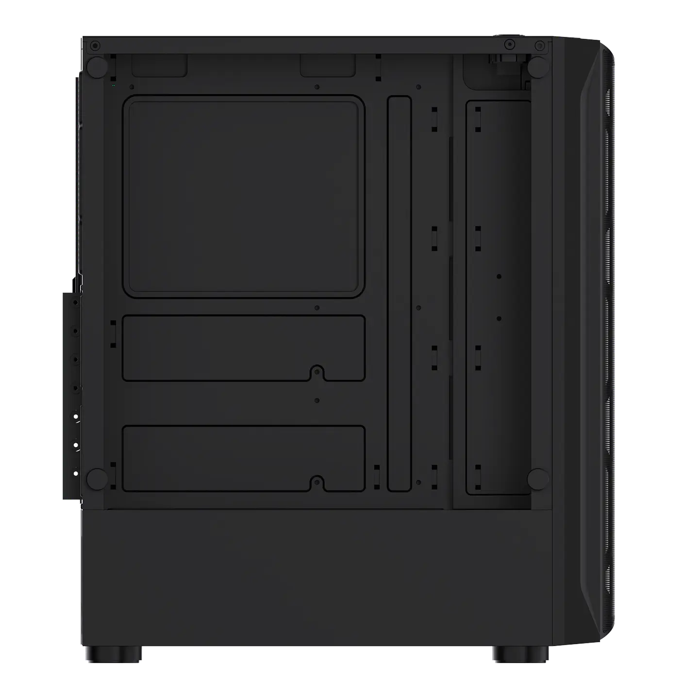 Gabinete Gamer Rgb Atx, Vidrio Templado, Usb 3.0 Max 8 Fans + ventilador de regalo 120 mm 5