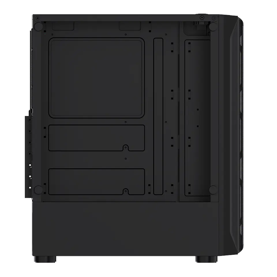 Gabinete Gamer Rgb Atx, Vidrio Templado, Usb 3.0 Max 8 Fans + ventilador de regalo 120 mm 5