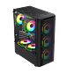 Gabinete Gamer Rgb Atx, Vidrio Templado, Usb 3.0 Max 8 Fans + ventilador de regalo 120 mm - Miniatura 8