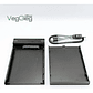 Carcasa De Disco Duro Case Externo Usb 3.0 Sata 3.0 Veggieg Negro - Miniatura 3