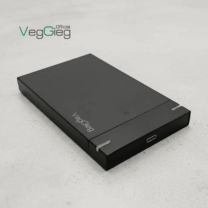 Carcasa De Disco Duro Case Externo Usb 3.0 Sata 3.0 Veggieg Negro 4