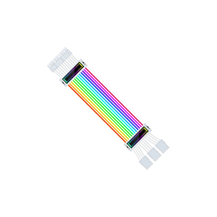 Cable De Alimentación Para Pc 3 X 8 Pin Argb Para Pc Gamer 