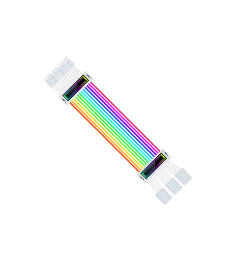 Cable De Alimentación Para Pc 3 X 8 Pin Argb Para Pc Gamer 