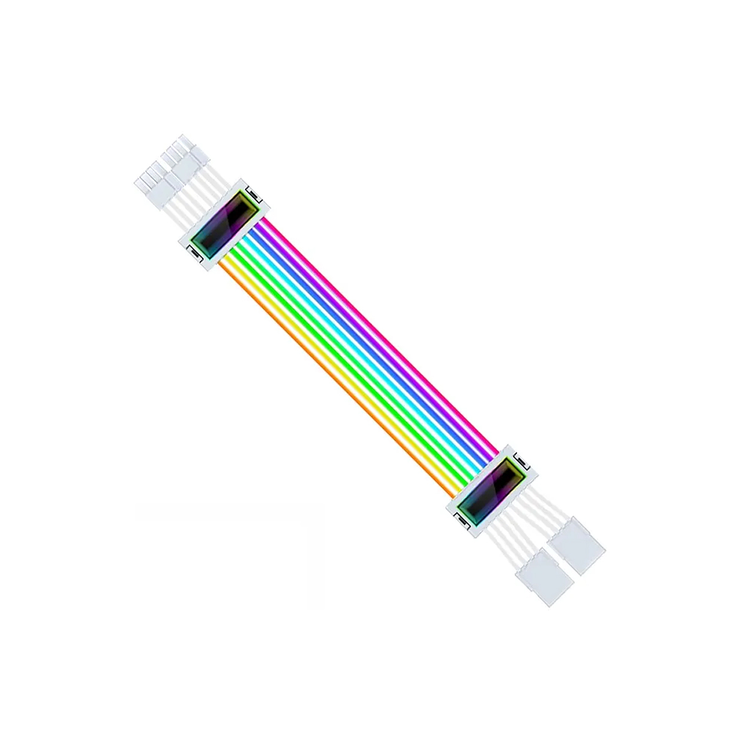 Cable De Alimentación Para Pc 2 X 8 Pin Argb Para Pc Gamer 1