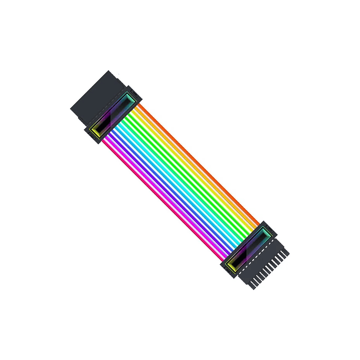 Cable De Alimentación Para Pc 24pin Argb Para Pc Gamer  1