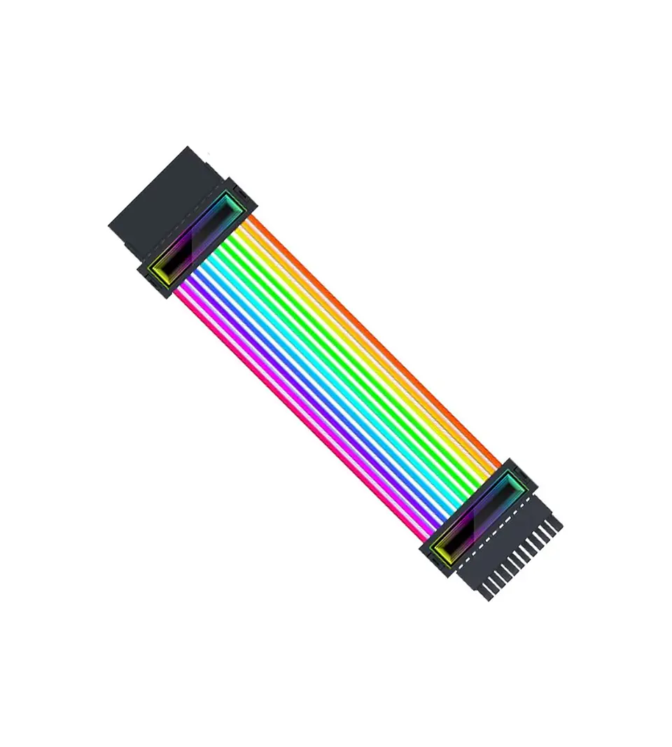 Cable De Alimentación Para Pc 24pin Argb Para Pc Gamer  1