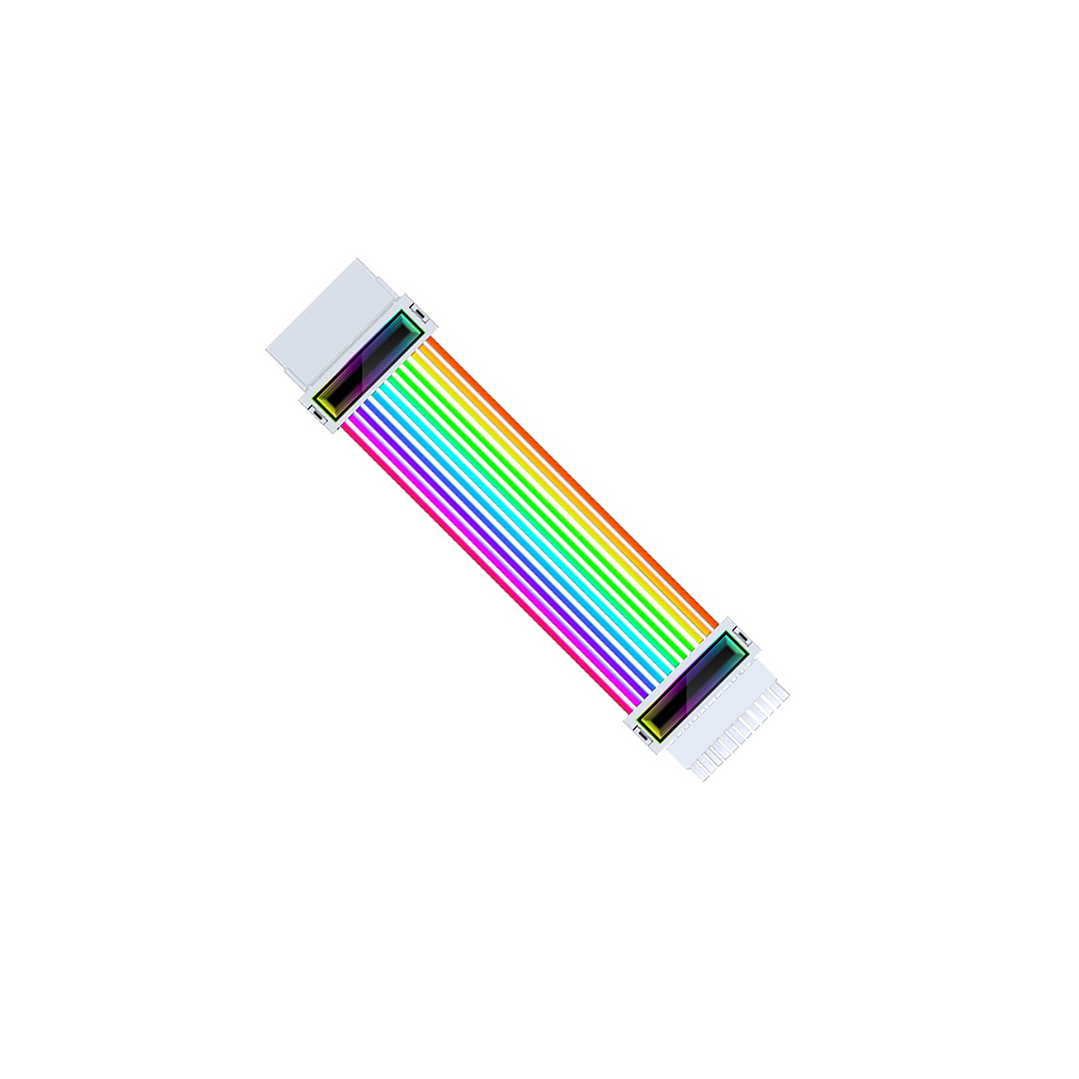 Cable De Alimentación Para Pc 24pin Argb Para Pc Gamer  2