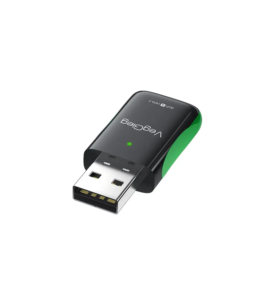 Adaptador 2 En 1 Bluetooth5.4 + Wifi 6+ 1100mbps Veggieg 1