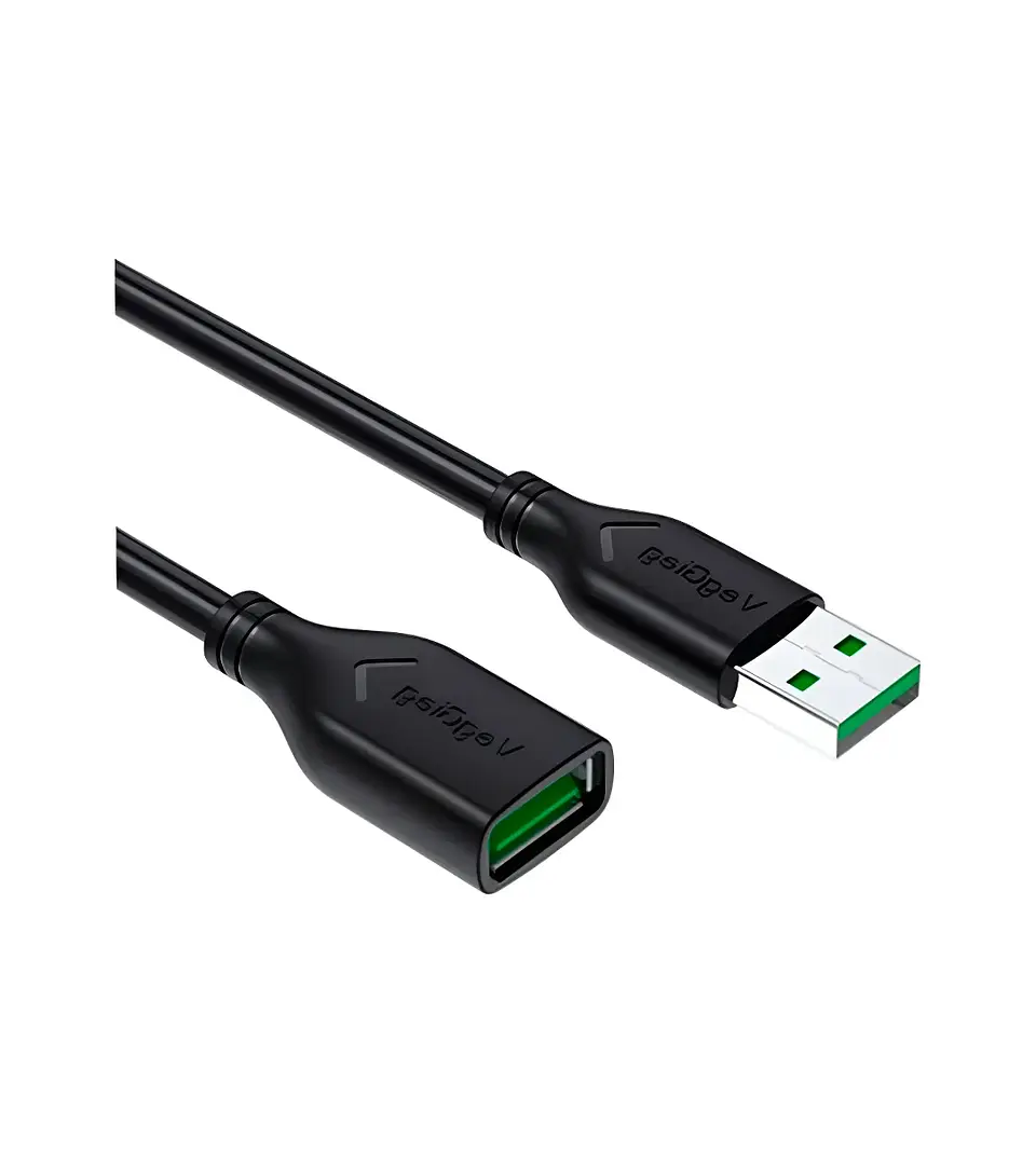 Cable Alargador Extensor Usb Activo 10 Metros Negro Veggieg 1