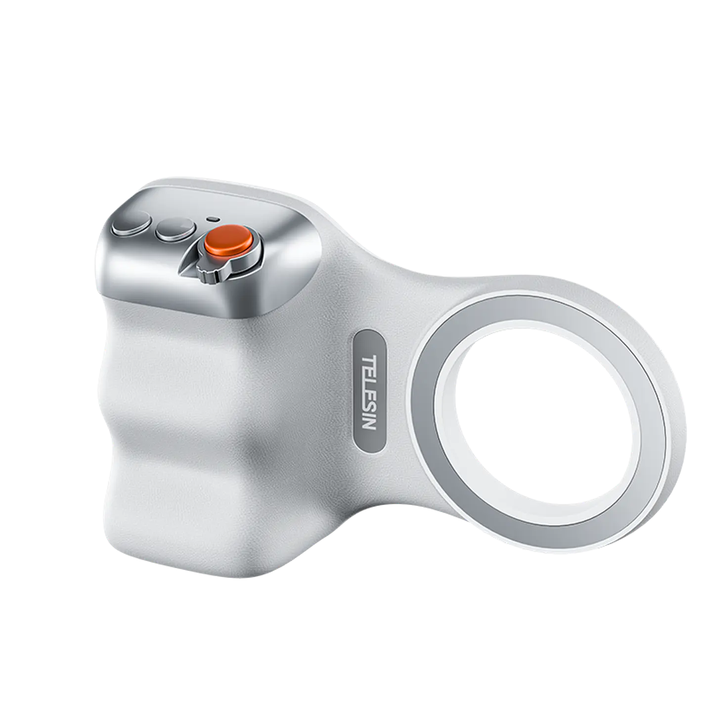 Empuñadura Magnetica Para Camara De Teléfono Soporte Telesin Blanco SAMSUNG - IPHONE 9