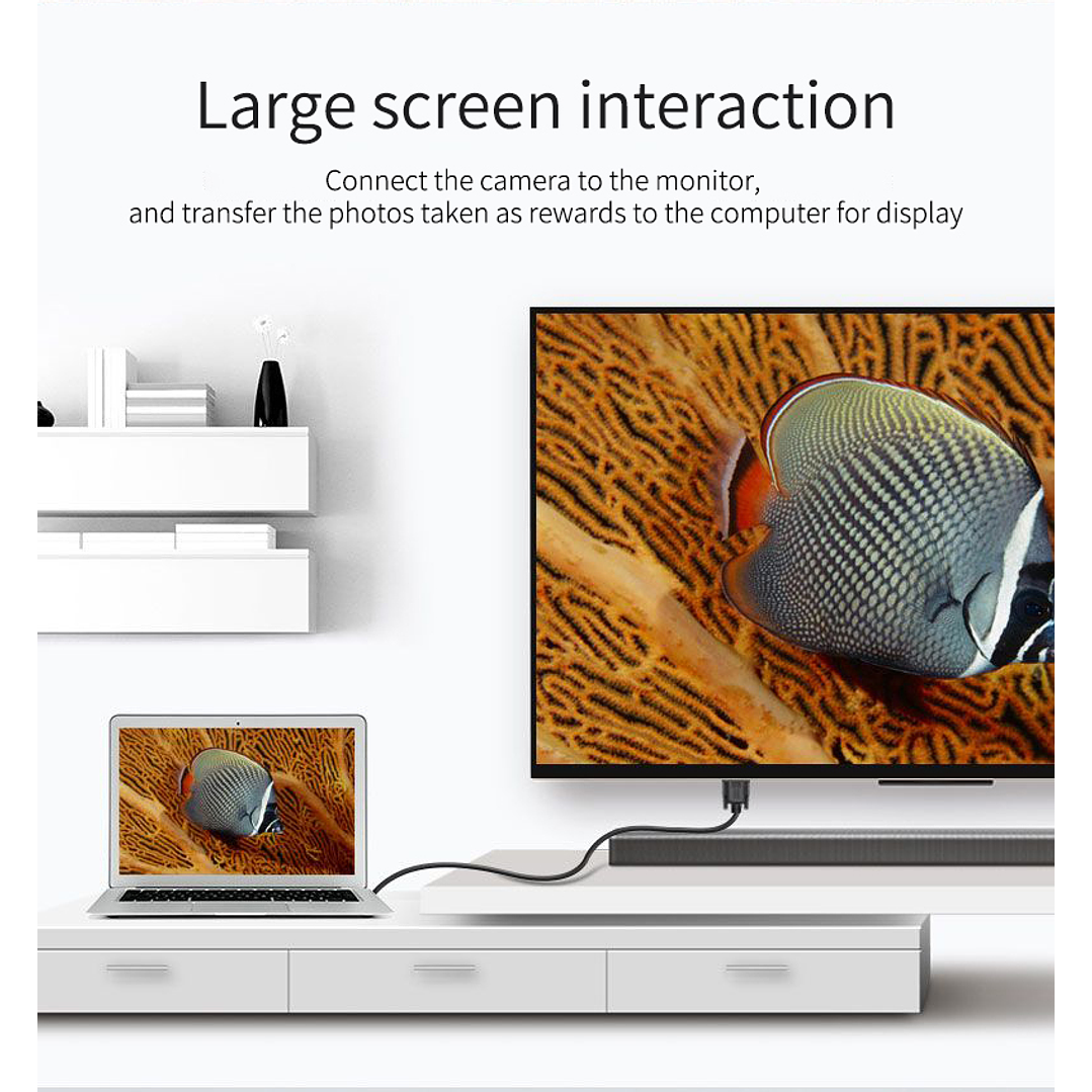 Adaptador VGA a HDMI con Audio y USB – VEGGIEG | 1080P Full HD 1.5 / 3 / 5 Metros 8