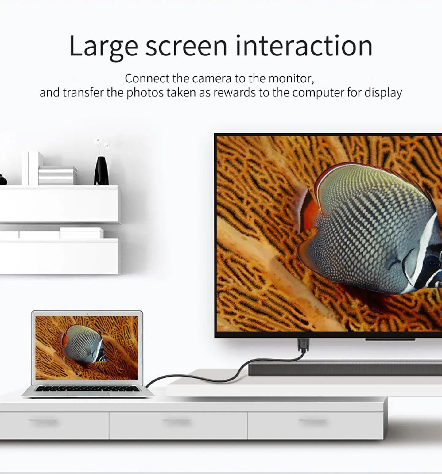 Adaptador VGA a HDMI con Audio y USB – VEGGIEG | 1080P Full HD 1.5 / 3 / 5 Metros 8