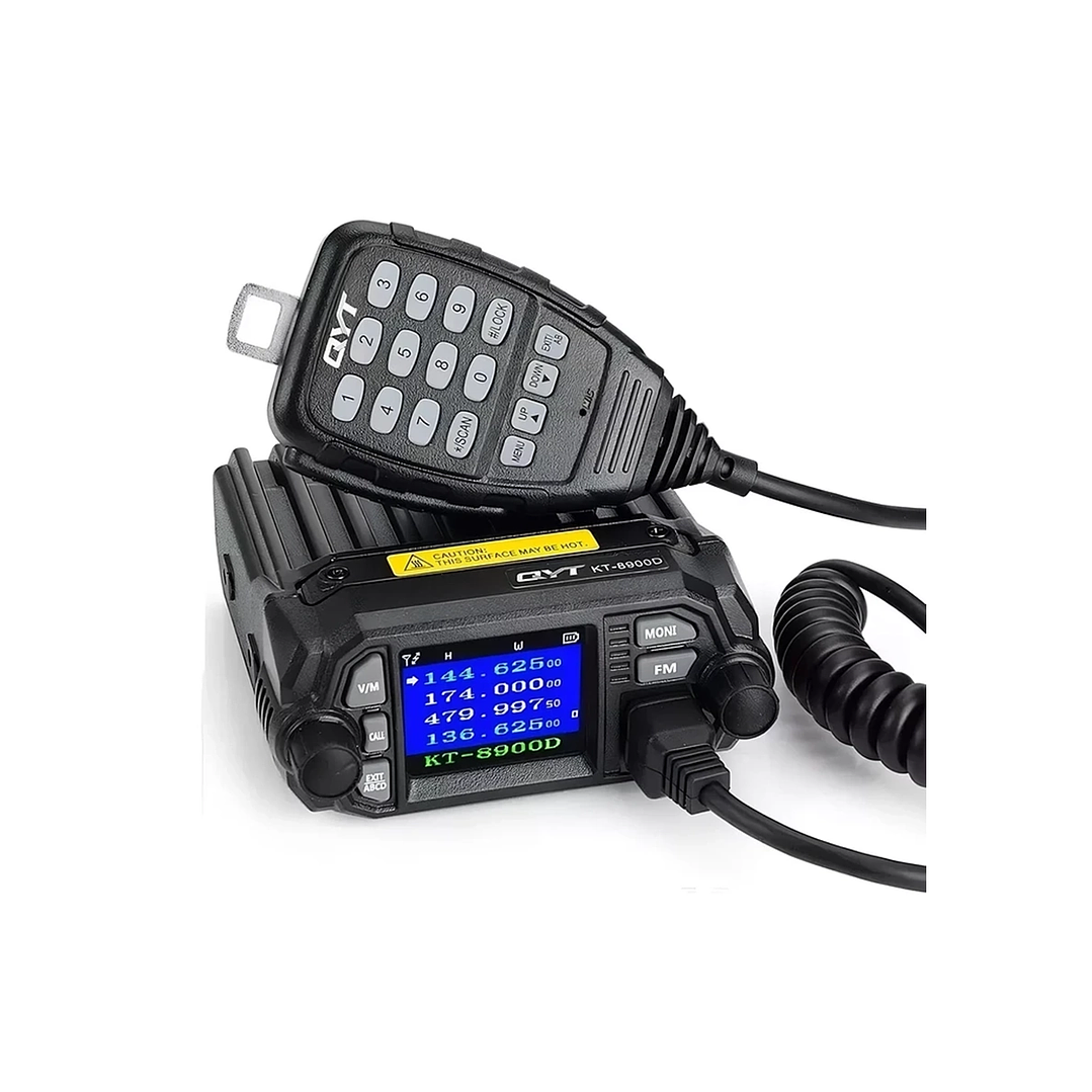 Radio Móvil VHF UHF Doble Banda Profesional estacion de radio 25W QYT KT-8900D  1