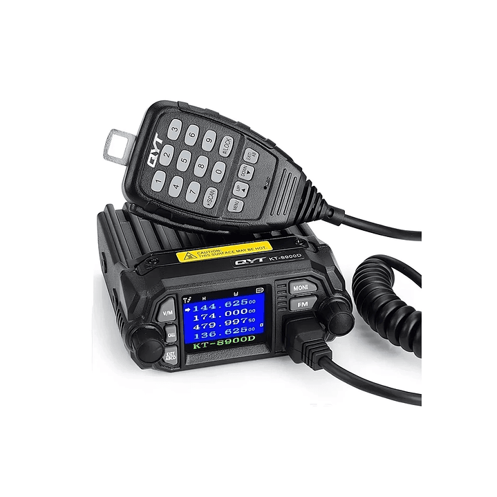 Radio Móvil VHF UHF Doble Banda Profesional estacion de radio 25W QYT KT-8900D  1