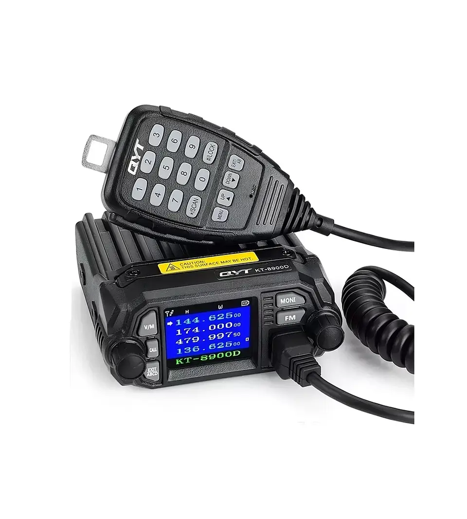 Radio Móvil VHF UHF Doble Banda Profesional estacion de radio 25W QYT KT-8900D  1