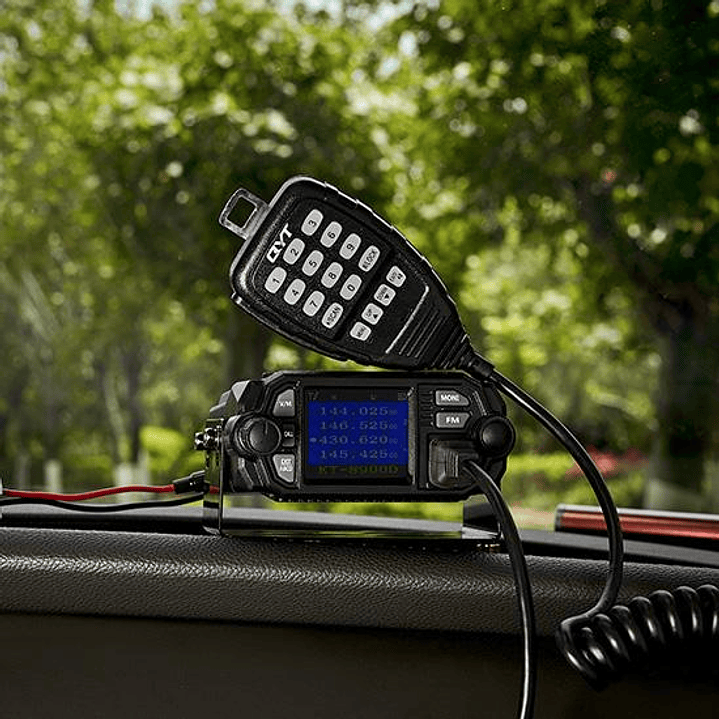 Radio Móvil VHF UHF Doble Banda Profesional estacion de radio 25W QYT KT-8900D  2