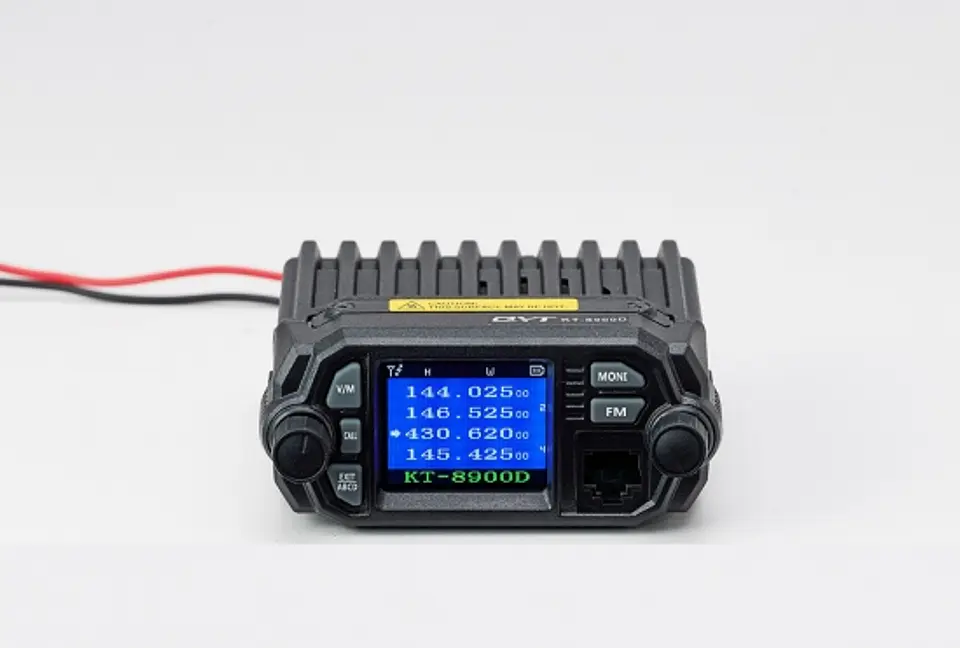 Radio Móvil VHF UHF Doble Banda Profesional estacion de radio 25W QYT KT-8900D  5