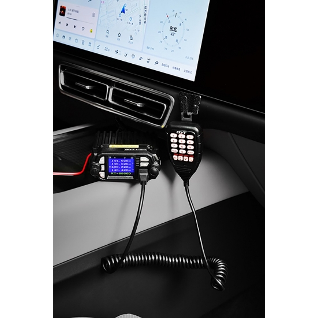 Radio Móvil VHF UHF Doble Banda Profesional estacion de radio 25W QYT KT-8900D  9