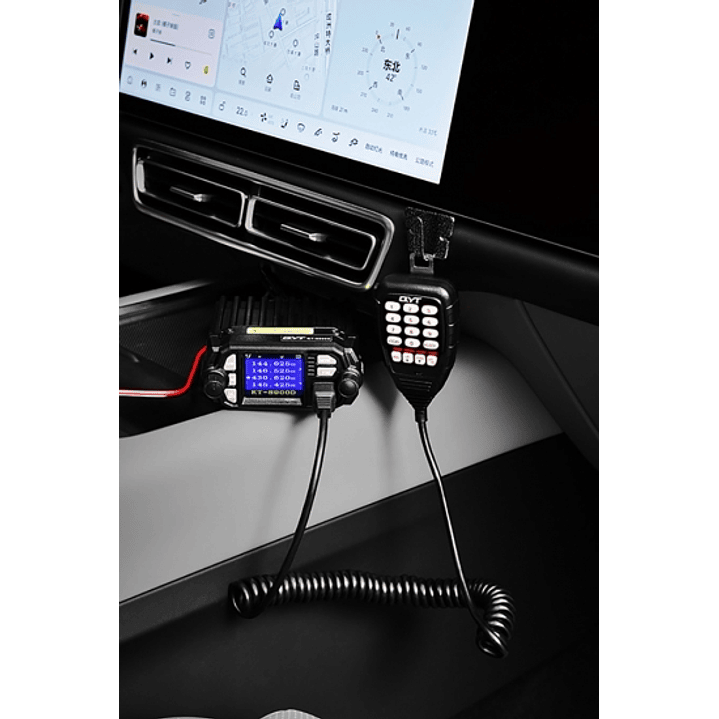 Radio Móvil VHF UHF Doble Banda Profesional estacion de radio 25W QYT KT-8900D  9