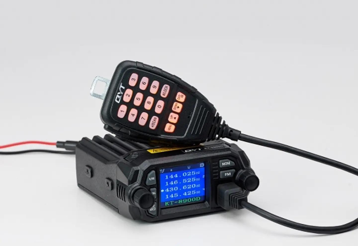 Radio Móvil VHF UHF Doble Banda Profesional estacion de radio 25W QYT KT-8900D  10