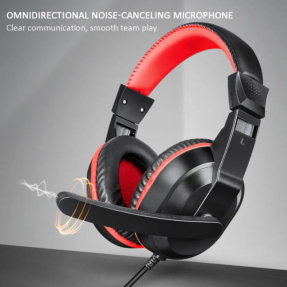 Audífonos Gamer T-Wolf H150 con Micrófono 8