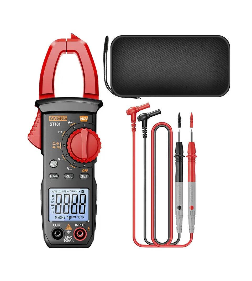 Pinza Amperimétrica Digital ANENG ST181 1