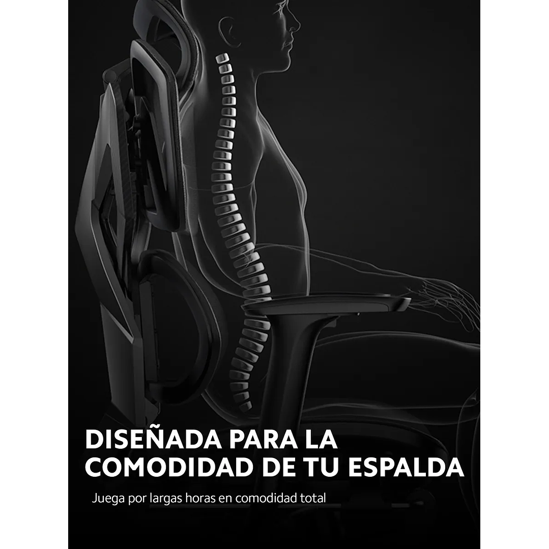 Silla Ergonómica SIHOO X5 Pro Profesional | Ajuste Total 6D | Malla Premium | Oficina / Home Office / Garmer 8