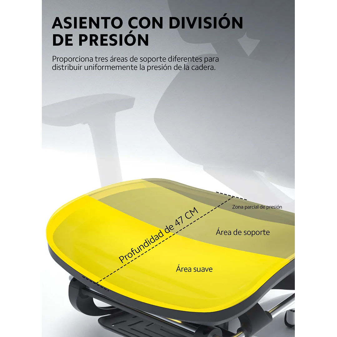 Silla Ergonómica SIHOO X5 Pro Profesional | Ajuste Total 6D | Malla Premium | Oficina / Home Office / Garmer 9