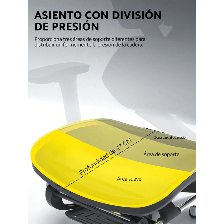 Silla Ergonómica SIHOO X5 Pro Profesional | Ajuste Total 6D | Malla Premium | Oficina / Home Office / Garmer 9