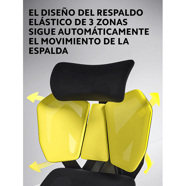 Silla Ergonómica SIHOO X5 Pro Profesional | Ajuste Total 6D | Malla Premium | Oficina / Home Office / Garmer 10