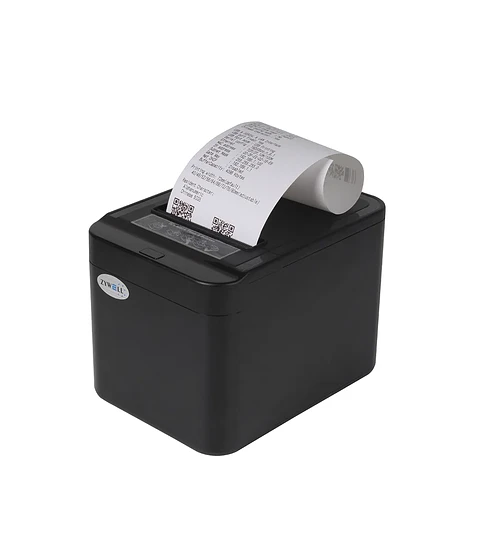 Impresora Térmica POS 80mm ZYWELL ZY-Q822 | USB / LAN / Bluetooth | Boletas y Tickets | Auto Cutter