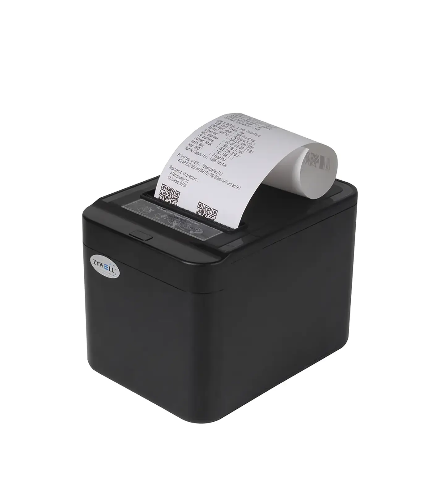 Impresora Térmica POS 80mm ZYWELL ZY-Q822 | USB / LAN / Bluetooth | Boletas y Tickets | Auto Cutter 1