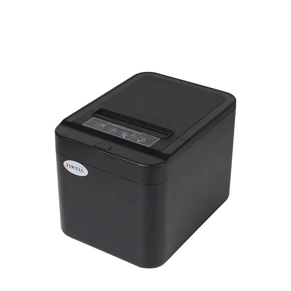 Impresora Térmica POS 80mm ZYWELL ZY-Q822 | USB / LAN / Bluetooth | Boletas y Tickets | Auto Cutter 2