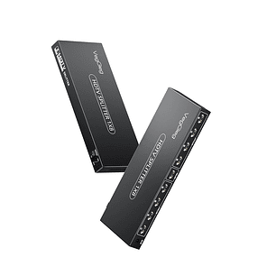 Splitter HDMI 1x8 VegGieg V-HD08 | Distribuidor HDMI 4K | 1 Entrada 8 Salidas | Plug & Play