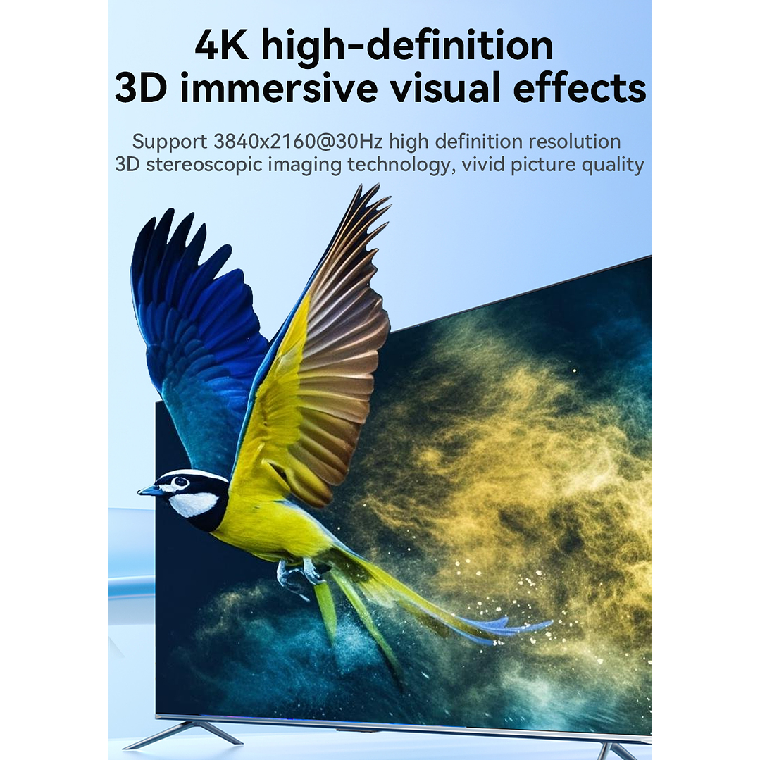 Splitter HDMI 1x8 VegGieg V-HD08 | Distribuidor HDMI 4K | 1 Entrada 8 Salidas | Plug & Play 7