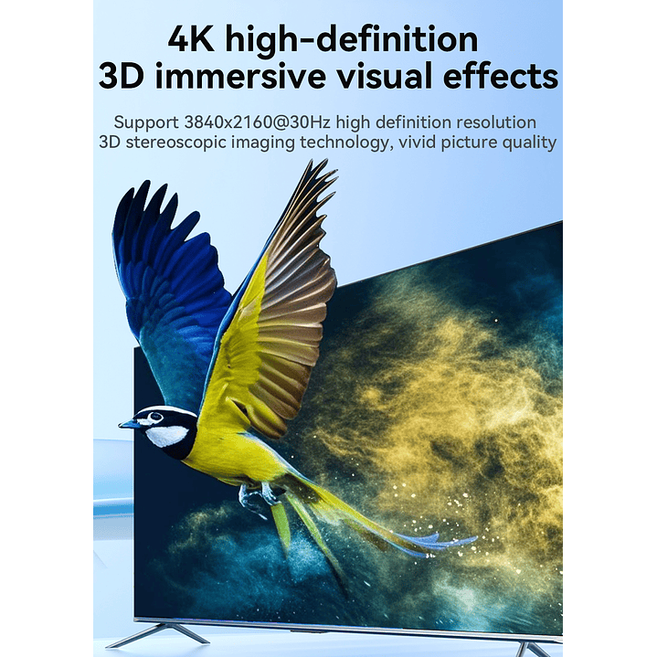 Splitter HDMI 1x4 VegGieg V-HD07 | Distribuidor HDMI 4K | 1 Entrada 4 Salidas | Plug & Play 7