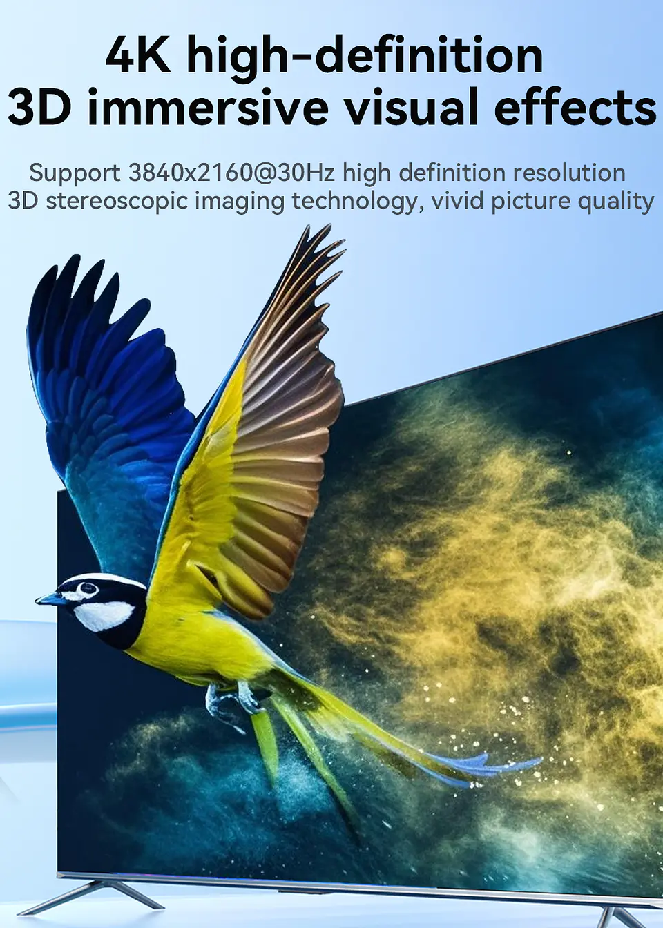 Splitter HDMI 1x4 VegGieg V-HD07 | Distribuidor HDMI 4K | 1 Entrada 4 Salidas | Plug & Play 7