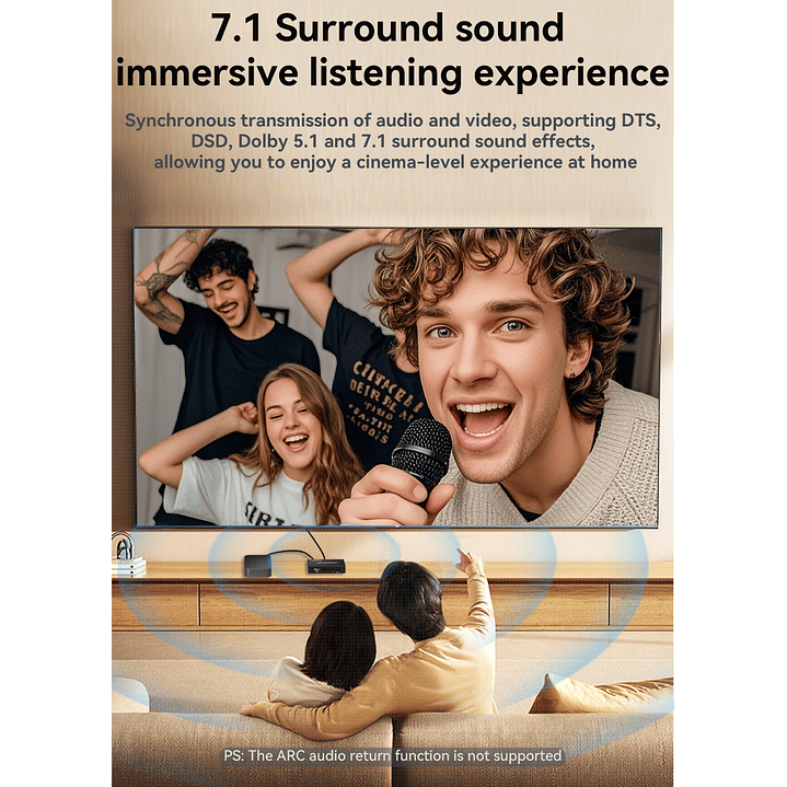 Splitter HDMI 1x4 VegGieg V-HD07 | Distribuidor HDMI 4K | 1 Entrada 4 Salidas | Plug & Play 9