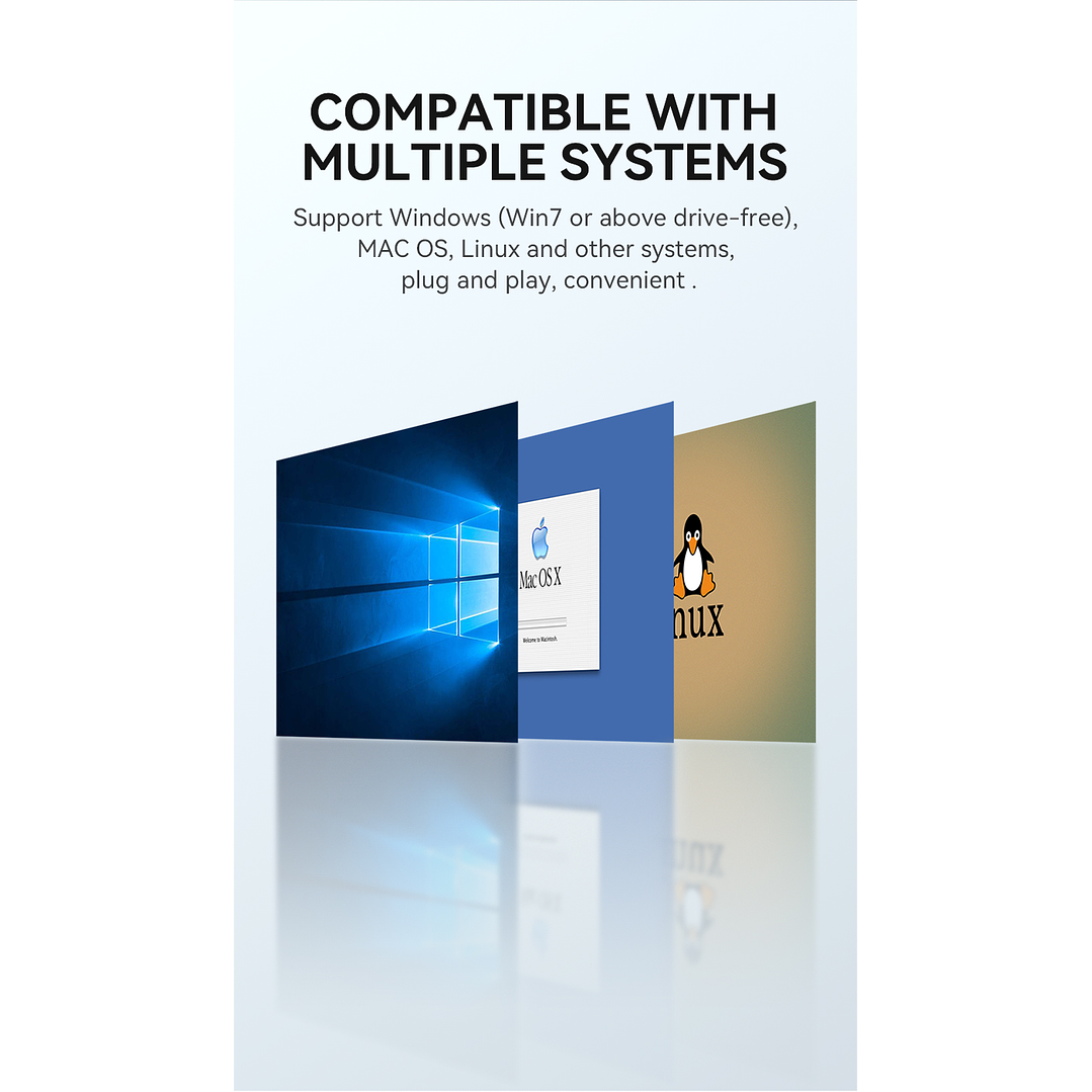 Hub USB 5 en 1 VegGieg V-C303 | 3 Puertos USB + Lector SD / MicroSD | USB 2.0 | Laptop / PC 2