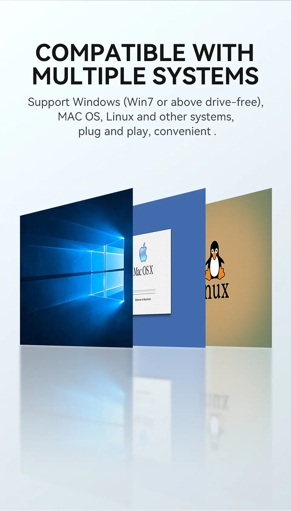 Hub USB 5 en 1 VegGieg V-C303 | 3 Puertos USB + Lector SD / MicroSD | USB 2.0 | Laptop / PC 2