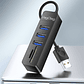 Hub USB 5 en 1 VegGieg V-C303 | 3 Puertos USB + Lector SD / MicroSD | USB 2.0 | Laptop / PC - Miniatura 5