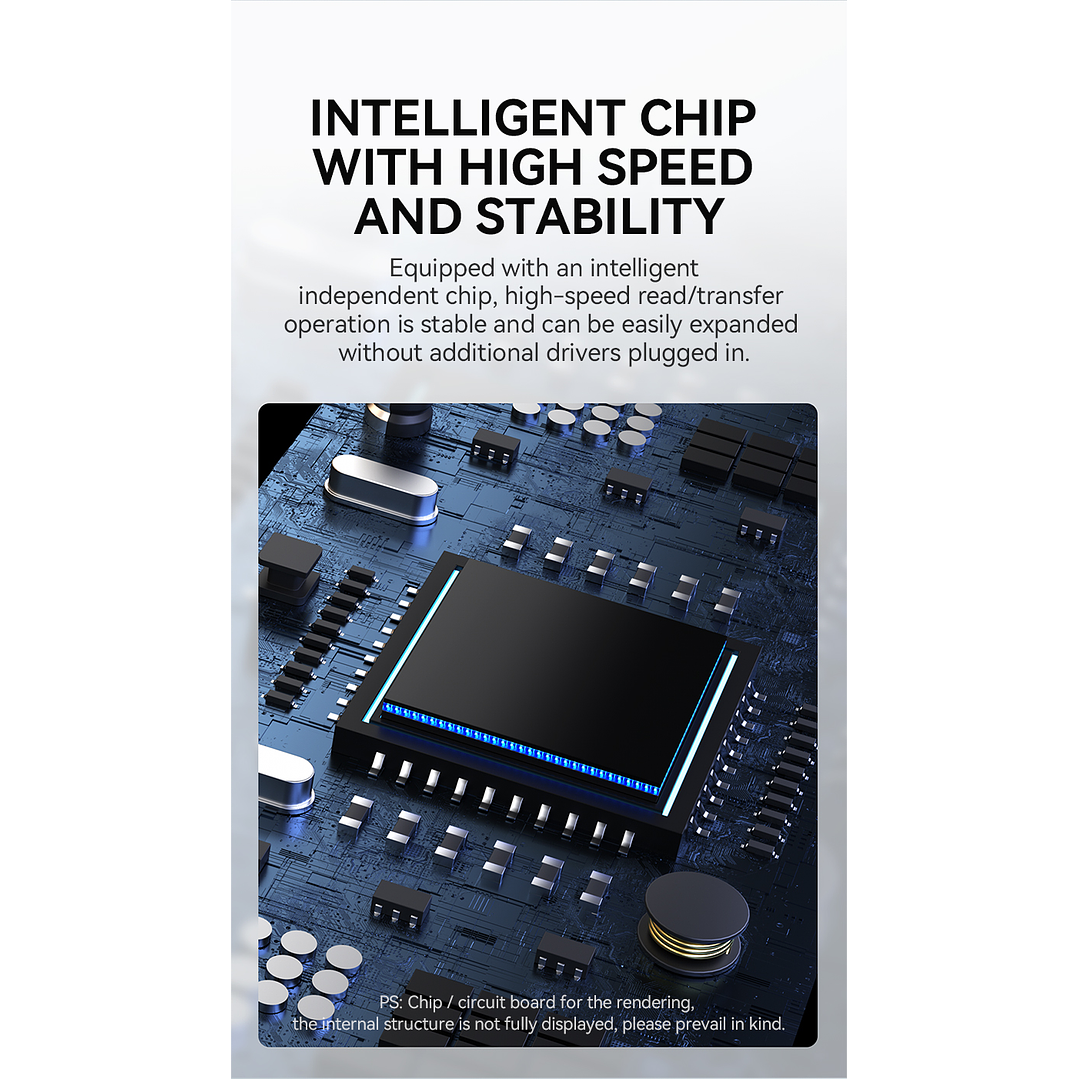 Hub USB 5 en 1 VegGieg V-C303 | 3 Puertos USB + Lector SD / MicroSD | USB 2.0 | Laptop / PC 8